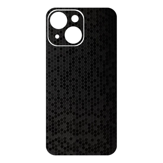 Folie skin SILKASE pentru Apple iPhone 14, negru hexa, protectie spate telefon (SILKASE, iPhone 14) by www.silkase.ro Folie skin SILKASE pentru Apple iPhone 14, negru hexa, protectie spate telefon (iPhone 14, S0828) by www.silkase.ro