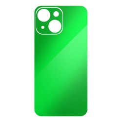 Folie skin SILKASE pentru Apple iPhone 14, verde neon, protectie spate telefon