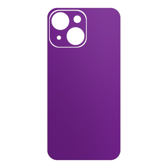 Folie skin SILKASE pentru Apple iPhone 14, violet mat, protectie spate telefon (SILKASE, iPhone 14) by www.silkase.ro Folie skin SILKASE pentru Apple iPhone 14, violet mat, protectie spate telefon (iPhone 14, S0838) by www.silkase.ro