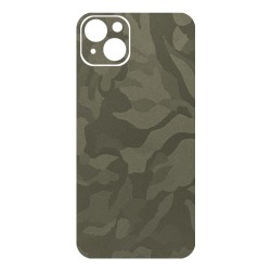Folie skin SILKASE pentru Apple iPhone 14 Plus, camo verde, protectie spate telefon Folie skin SILKASE pentru Apple iPhone 14 Plus, camo verde, protectie spate telefon