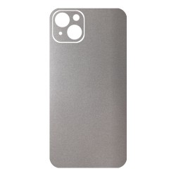 Folie skin SILKASE pentru Apple iPhone 14 Plus, gri deschis, protectie spate telefon Folie skin SILKASE pentru Apple iPhone 14 Plus, gri deschis, protectie spate telefon