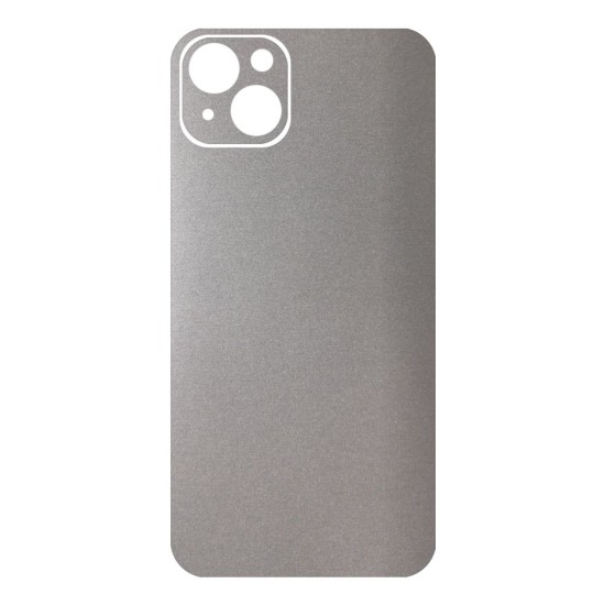 Folie skin SILKASE pentru Apple iPhone 14 Plus, gri deschis, protectie spate telefon (SILKASE, iPhone 14 Plus) by www.silkase.ro Folie skin SILKASE pentru Apple iPhone 14 Plus, gri deschis, protectie spate telefon (iPhone 14 Plus, S0846) by www.silkase.ro