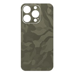 Folie skin SILKASE pentru Apple iPhone 14 Pro, camo verde, protectie spate telefon Folie skin SILKASE pentru Apple iPhone 14 Pro, camo verde, protectie spate telefon