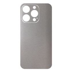 Folie skin SILKASE pentru Apple iPhone 14 Pro, gri deschis, protectie spate telefon Folie skin SILKASE pentru Apple iPhone 14 Pro, gri deschis, protectie spate telefon