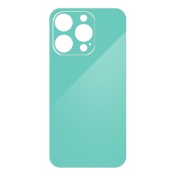 Folie skin SILKASE pentru Apple iPhone 14 Pro, turcoaz lucios, protectie spate telefon