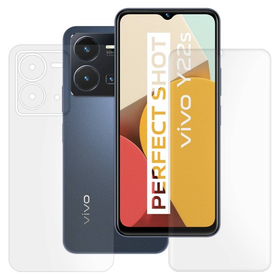 Set 2 folii mate SILKASE pentru Vivo Y22s, protectie telefon,silicon (Y22s, F5493) by www.silkase.ro