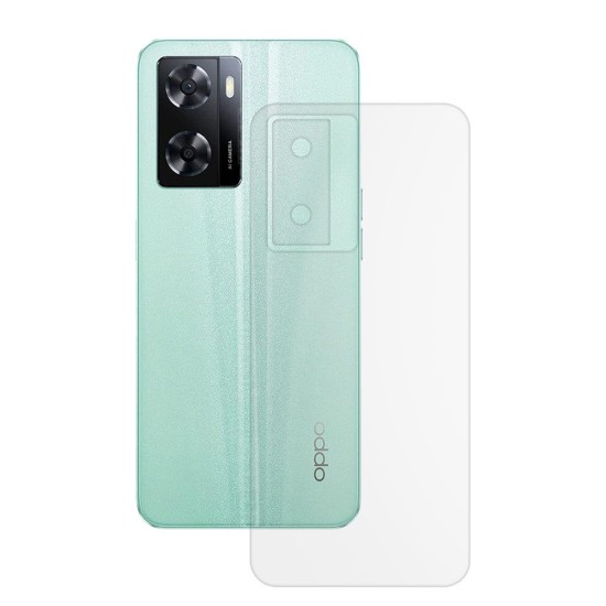 Folie spate mata SILKASE pentru OPPO A57 4G, protectie spate, silicon (A57 4G, F5528) by www.silkase.ro