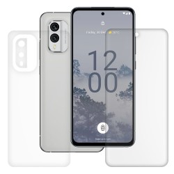 Set 2 folii mate SILKASE pentru Nokia X30, protectie telefon,silicon Set 2 folii mate SILKASE pentru Nokia X30, protectie telefon,silicon