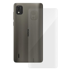 Folie spate SILKASE pentru Nokia C2 2nd Edition, protectie spate, silicon regenerabil