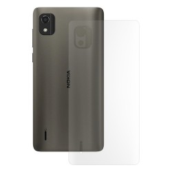 Folie spate mata SILKASE pentru Nokia C2 2nd Edition, protectie spate, silicon
