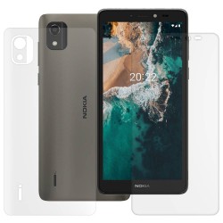 Set 2 folii mate SILKASE pentru Nokia C2 2nd Edition, protectie telefon,silicon