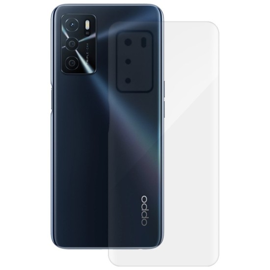 Folie spate SILKASE pentru Oppo A54s, protectie spate, silicon regenerabil (A54s, F5457) by www.silkase.ro