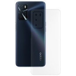 Folie spate mata SILKASE pentru Oppo A54s, protectie spate, silicon
