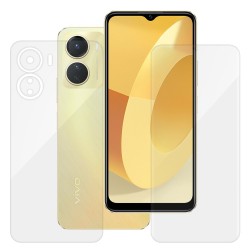 Set 2 folii SILKASE pentru Vivo Y16, protectie telefon,silicon regenerabil