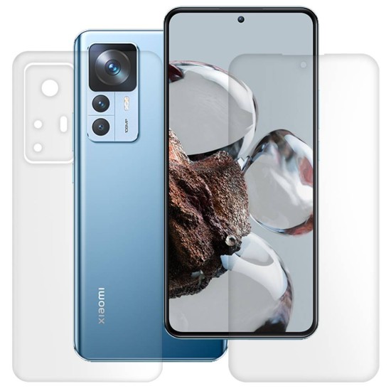 Set 2 folii mate SILKASE pentru Xiaomi 12T, protectie telefon,silicon (12T, F5325) by www.silkase.ro