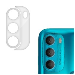 Set 3 folii SILKASE pentru Motorola Moto G71 5G, protectie camera foto, silicon regenerabil