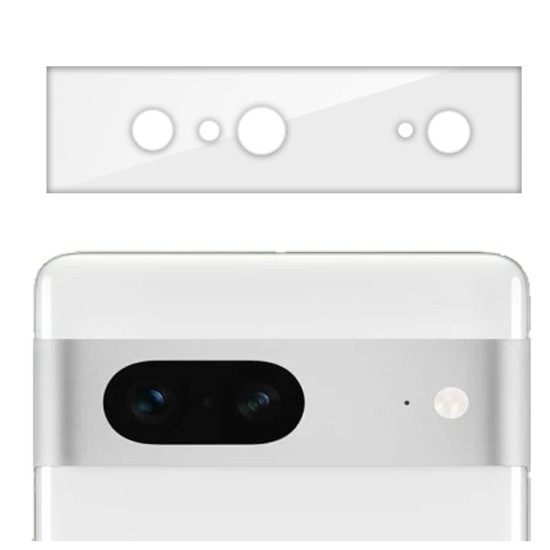 Set 3 folii SILKASE pentru Google Pixel 7, protectie camera foto, silicon regenerabil (Telefoane Google, C0442) by www.silkase.ro