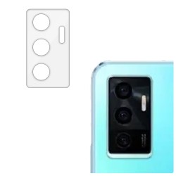 Set 3 folii SILKASE pentru vivo S10e, protectie camera foto, silicon regenerabil