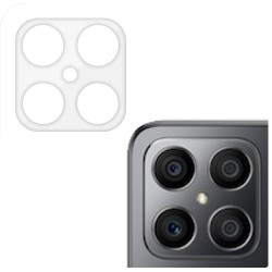 Set 3 folii SILKASE pentru HONOR X8, protectie camera foto, silicon regenerabil
