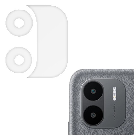 Set 3 folii SILKASE pentru Xiaomi Redmi A1, protectie camera foto, silicon regenerabil (SILKASE, Folii Silicon Camera) by www.silkase.ro Set 3 folii SILKASE pentru Xiaomi Redmi A1, protectie camera foto, silicon regenerabil (Redmi A1, C0359) by www.silkase.ro