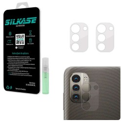 Set 3 folii SILKASE pentru Nokia G11, protectie camera foto, silicon regenerabil