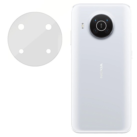 Set 3 folii SILKASE pentru Nokia X100, protectie camera foto, silicon regenerabil (C02, C0390) by www.silkase.ro