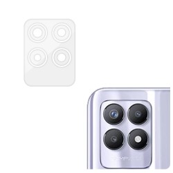 Set 3 folii SILKASE pentru Realme 8i, protectie camera foto, silicon regenerabil