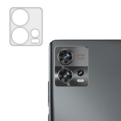 Set 3 folii SILKASE pentru Motorola Edge 30 Fusion, protectie camera foto, silicon regenerabil