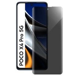 Folie privacy SILKASE pentru Xiaomi Poco X4 Pro 5G, protectie ecran, silicon regenerabil