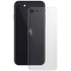 Folie spate mata SILKASE pentru Apple iPhone SE 3 2022, protecti silicon regenerabil