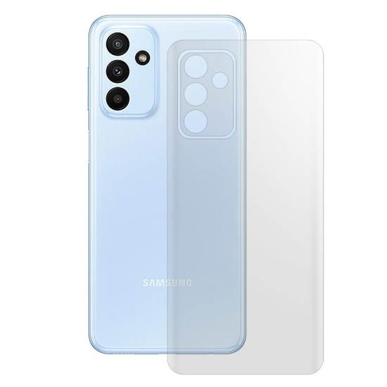 Folie spate mata SILKASE pentru Samsung Galaxy F23, protectie silicon regenerabil (Telefoane Samsung, F4546) by www.silkase.ro