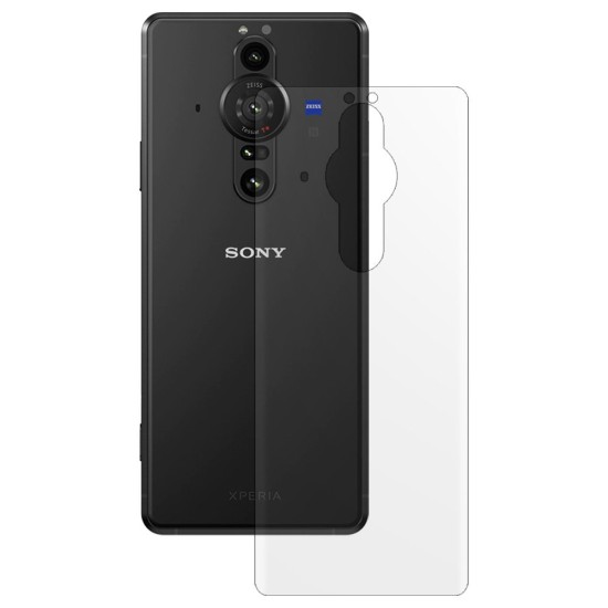 Folie spate mata SILKASE pentru Sony Xperia Pro-I, protectie spate,silicon regenerabil (SILKASE, Xperia Pro-I) by www.silkase.ro Folie spate mata SILKASE pentru Sony Xperia Pro-I, protectie spate,silicon regenerabil (Xperia Pro-I, F4414) by www.silkase.ro