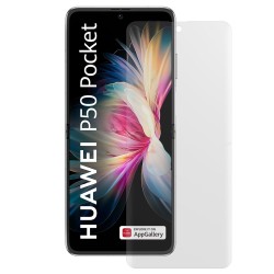 Folie mata SILKASE pentru Huawei P50 Pocket, protectie ecran,silicon regenerabil