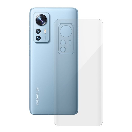 Folie spate SILKASE pentru Xiaomi 12X, protectie din silicon regenerabil (12X, F4615) by www.silkase.ro