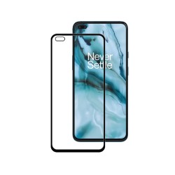 Folie sticla mata SILKASE pentru OnePlus Nord, Full Glue, Full display, negru
