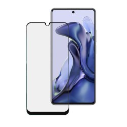 Folie sticla mata SILKASE pentru Xiaomi 11T/ 11T Pro, Full Glue, Full display, negru Folie sticla mata SILKASE pentru Xiaomi 11T/ 11T Pro, Full Glue, Full display, negru