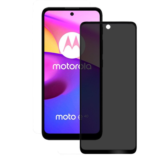 Folie sticla privacy SILKASE pentru Motorola Moto E40, Full Glue, Full display (SILKASE, Folie Sticla Black) by www.silkase.ro Folie sticla privacy SILKASE pentru Motorola Moto E40, Full Glue, Full display (Moto E40, F4288) by www.silkase.ro