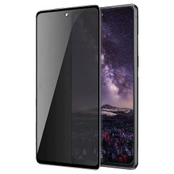 Folie sticla privacy SILKASE pentru Samsung S22 Plus, Full Glue, Full display, negru