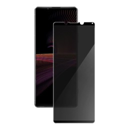 Folie sticla privacy SILKASE pentru Sony Xperia 1 III, Full Glue, Full display Folie sticla privacy SILKASE pentru Sony Xperia 1 III, Full Glue, Full display