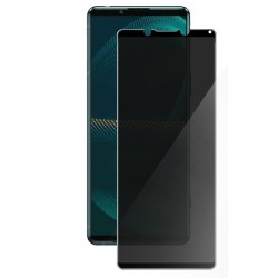 Folie sticla privacy SILKASE pentru Sony Xperia 5 III, Full Glue, Full display Folie sticla privacy SILKASE pentru Sony Xperia 5 III, Full Glue, Full display