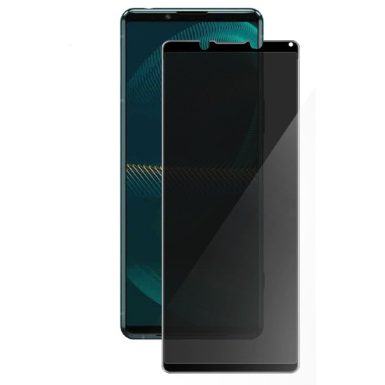 Folie sticla privacy SILKASE pentru Sony Xperia 5 III, Full Glue, Full display (SILKASE, Xperia 5 III) by www.silkase.ro Folie sticla privacy SILKASE pentru Sony Xperia 5 III, Full Glue, Full display (Xperia 5 III, F4294) by www.silkase.ro