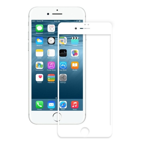 Folie sticla SILKASE pentru Apple iPhone SE 3 2022, Full Glue, Full display, culoare alba (SILKASE, iPhone 7) by www.silkase.ro Folie sticla SILKASE pentru Apple iPhone SE 3 2022, Full Glue, Full display, culoare alba (iPhone 7, F4496) by www.silkase.ro
