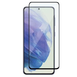 Folie sticla SILKASE pentru Samsung S21 FE, Full Glue, Full display, negru