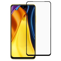Folie sticla SILKASE pentru Xiaomi Poco M4 Pro, Full Glue, Full display, negru