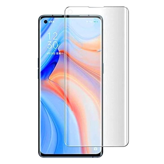 Folie sticla UV mata SILKASE pentru Oppo Reno 6 Pro, Full Glue, Full display, transparenta (Reno6 Pro 5G, F4272) by www.silkase.ro