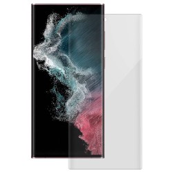 Folie sticla UV SILKASE pentru Samsung S22 Ultra, Full Glue, Full display, transparenta Folie sticla UV SILKASE pentru Samsung S22 Ultra, Full Glue, Full display, transparenta
