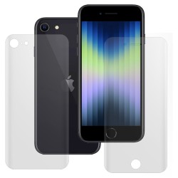 Set 2 folii mate SILKASE pentru Apple iPhone SE 3 2022, protectie telefon,silicon regenerabil Set 2 folii mate SILKASE pentru Apple iPhone SE 3 2022, protectie telefon,silicon regenerabil