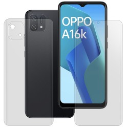 Set 2 folii mate SILKASE pentru Oppo A16K, protectie telefon, silicon regenerabil