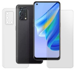 Set 2 folii mate SILKASE pentru Oppo A95, protectie telefon, silicon regenerabil