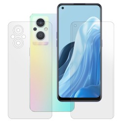 Set 2 folii mate SILKASE pentru OPPO Reno7 Lite 5G, protectie telefon, silicon regenerabil